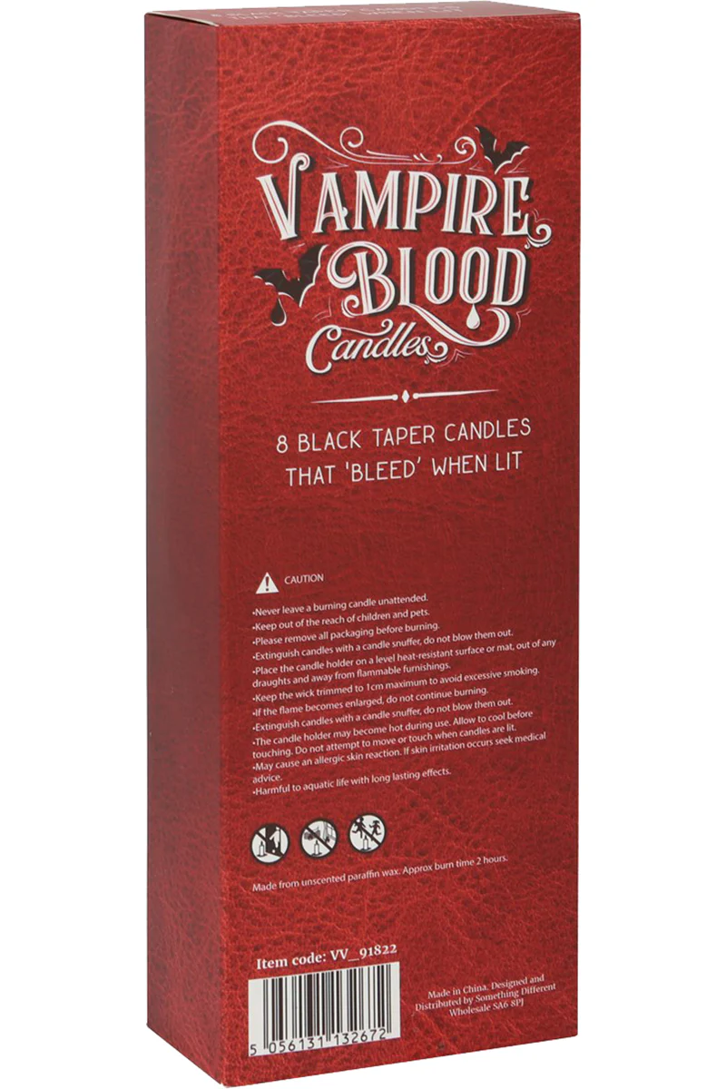 Vampire Blood Taper Candles 8 - Image 4