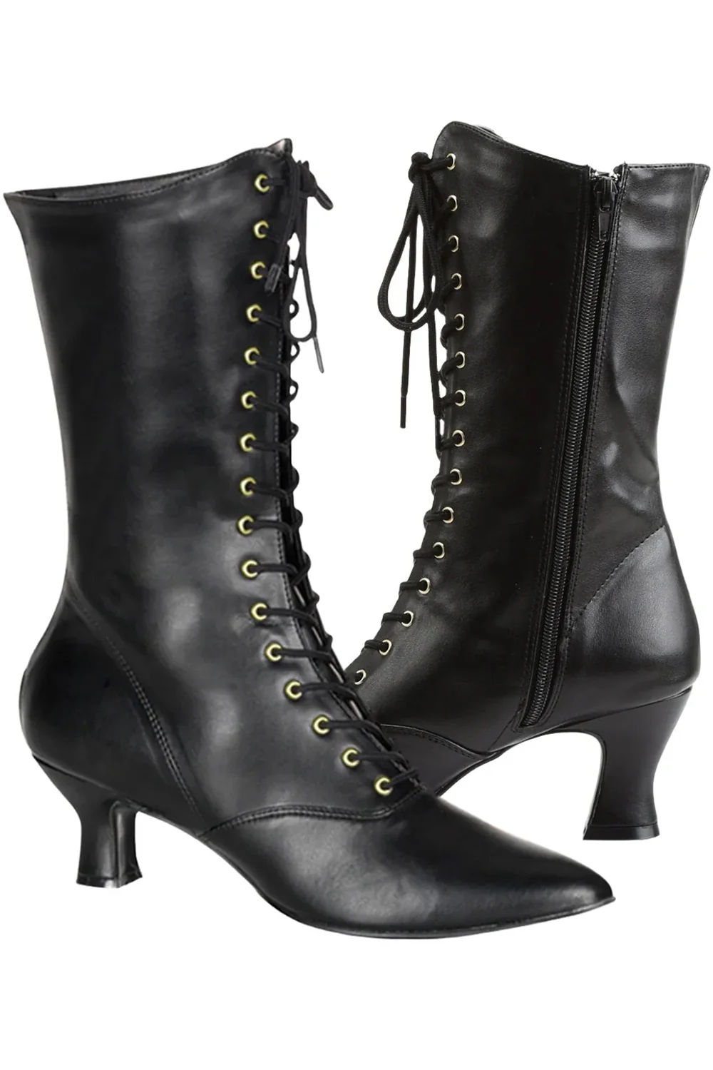 Funtasma Victorian 120 Boots Black (UK3, 4, 5, 6, 8)