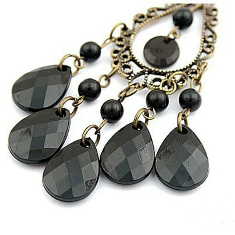Victorian Gothic Chandelier Earrings - Image 6