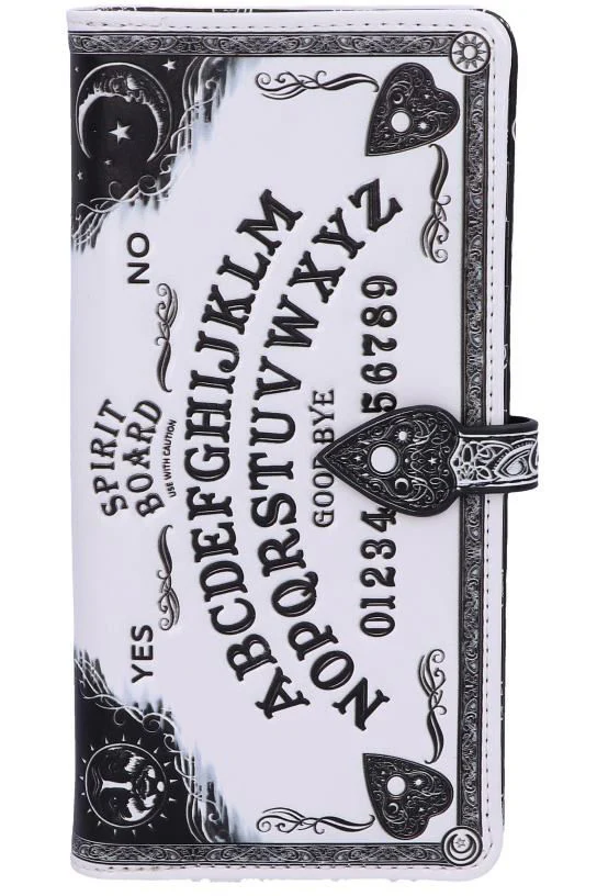 White Spirit Board Embossed Purse