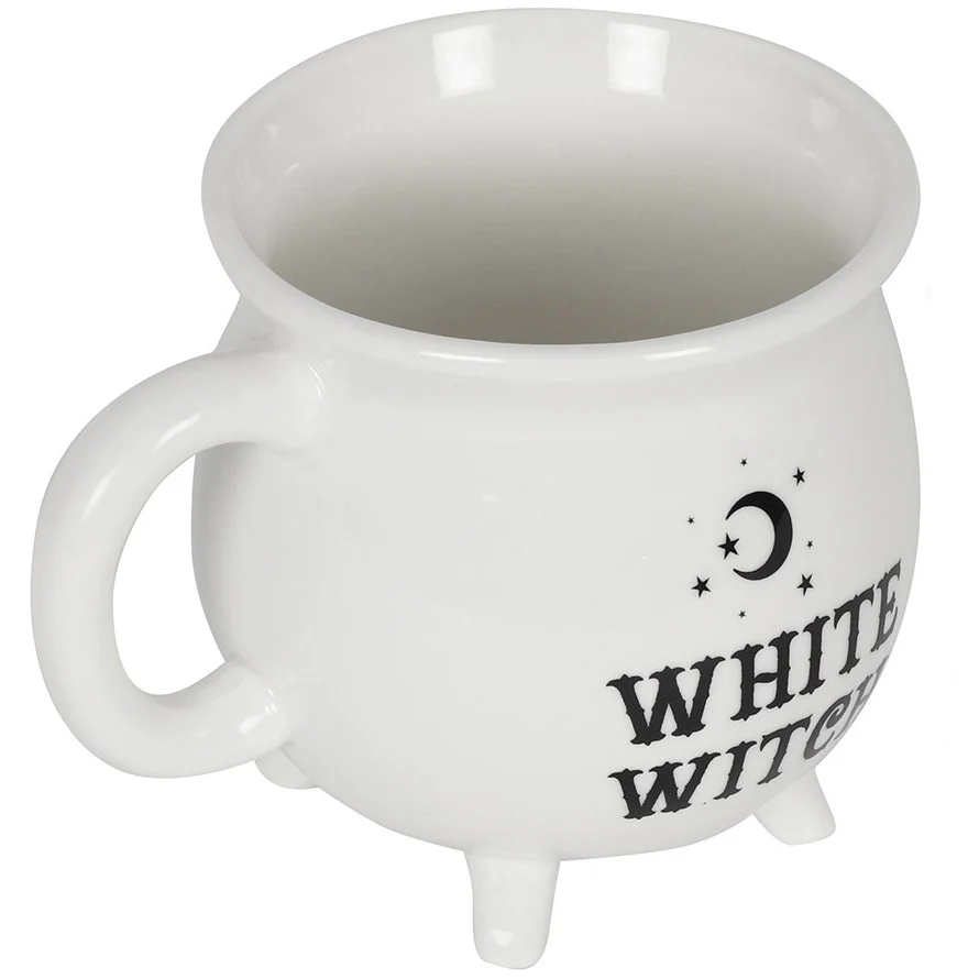 White Witch Cauldron Mug - Image 2