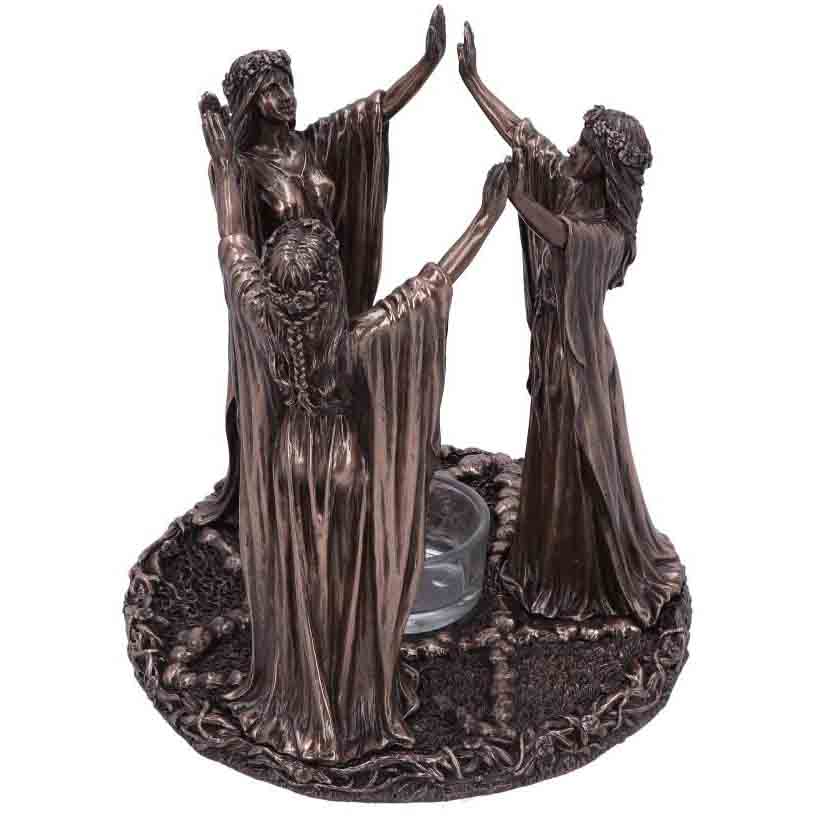 Wicca Ceremony Tea Light Holder - Image 3