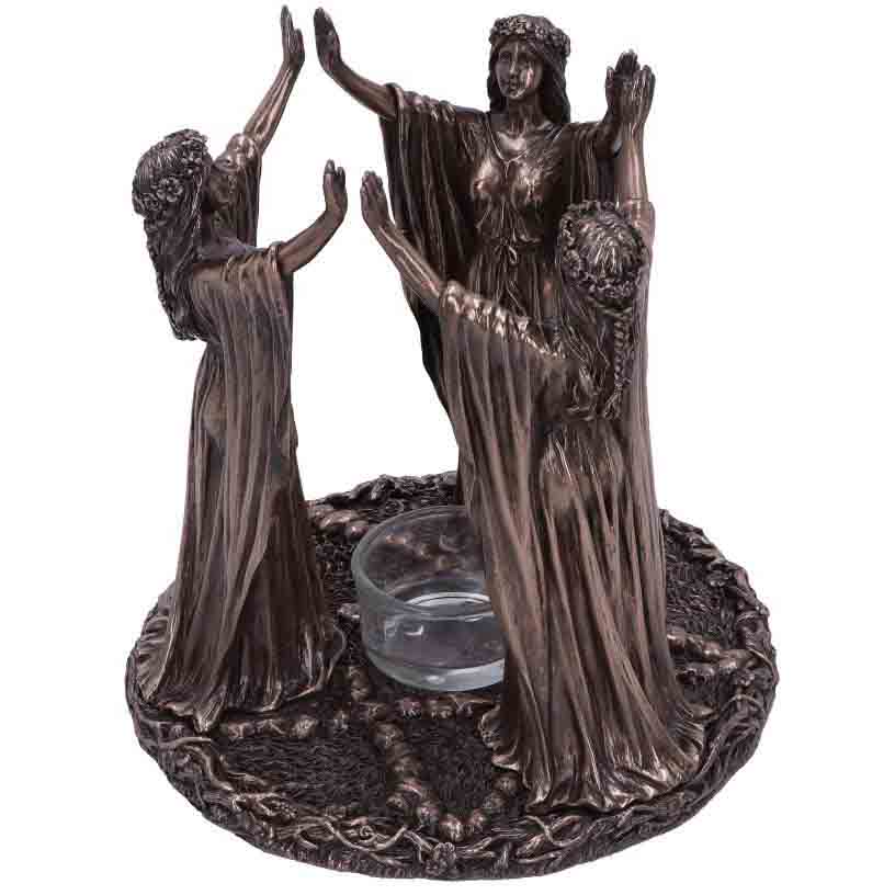 Wicca Ceremony Tea Light Holder - Image 4