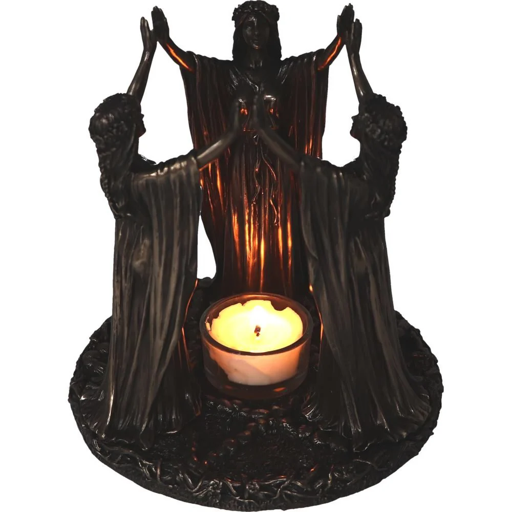 Wicca Ceremony Tea Light Holder - Image 5