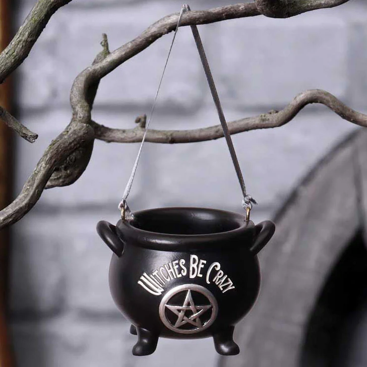 Witches Be Crazy Christmas Tree Ornament - Image 2