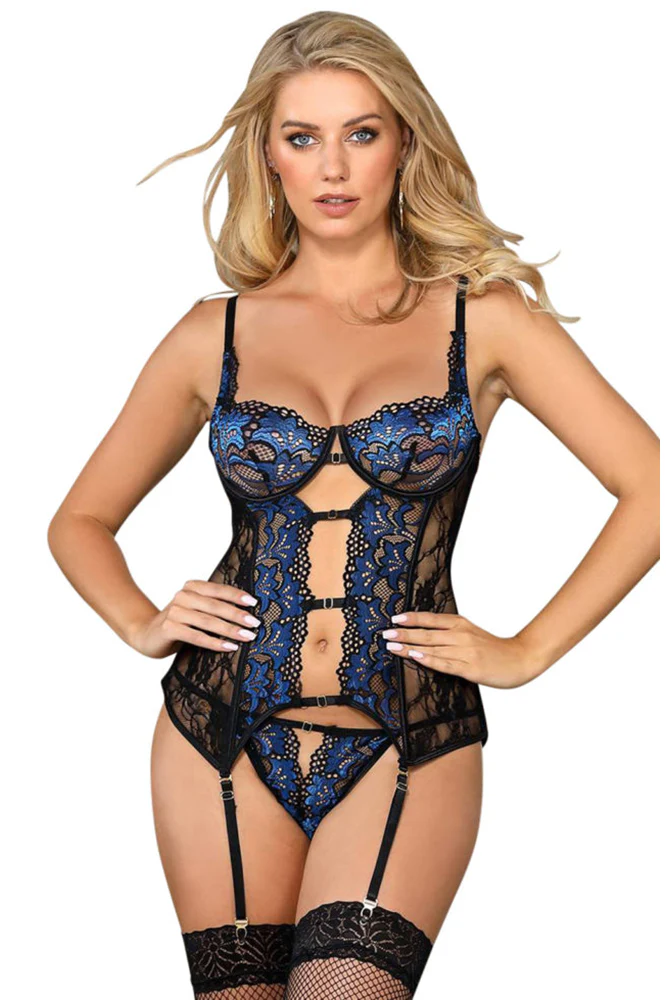 YesX Black Sapphire Lingerie Set - Image 6