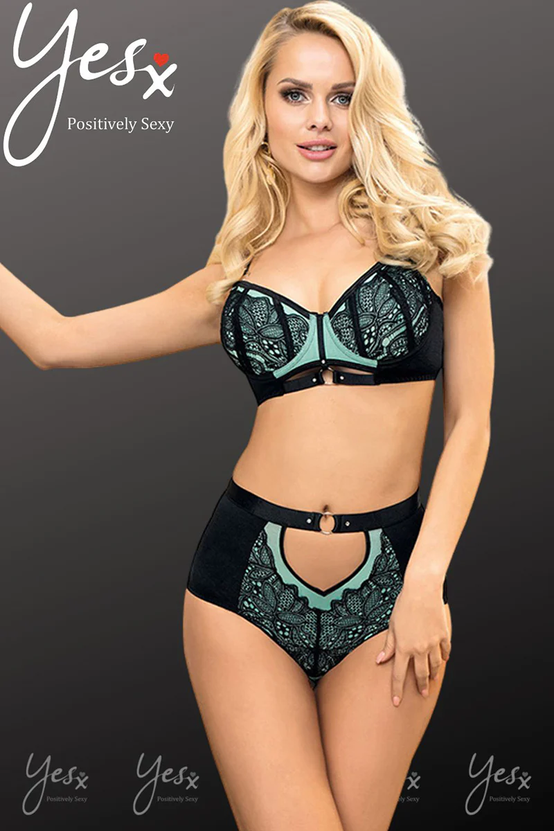YesX Blue Bra Lingerie Set - Image 10