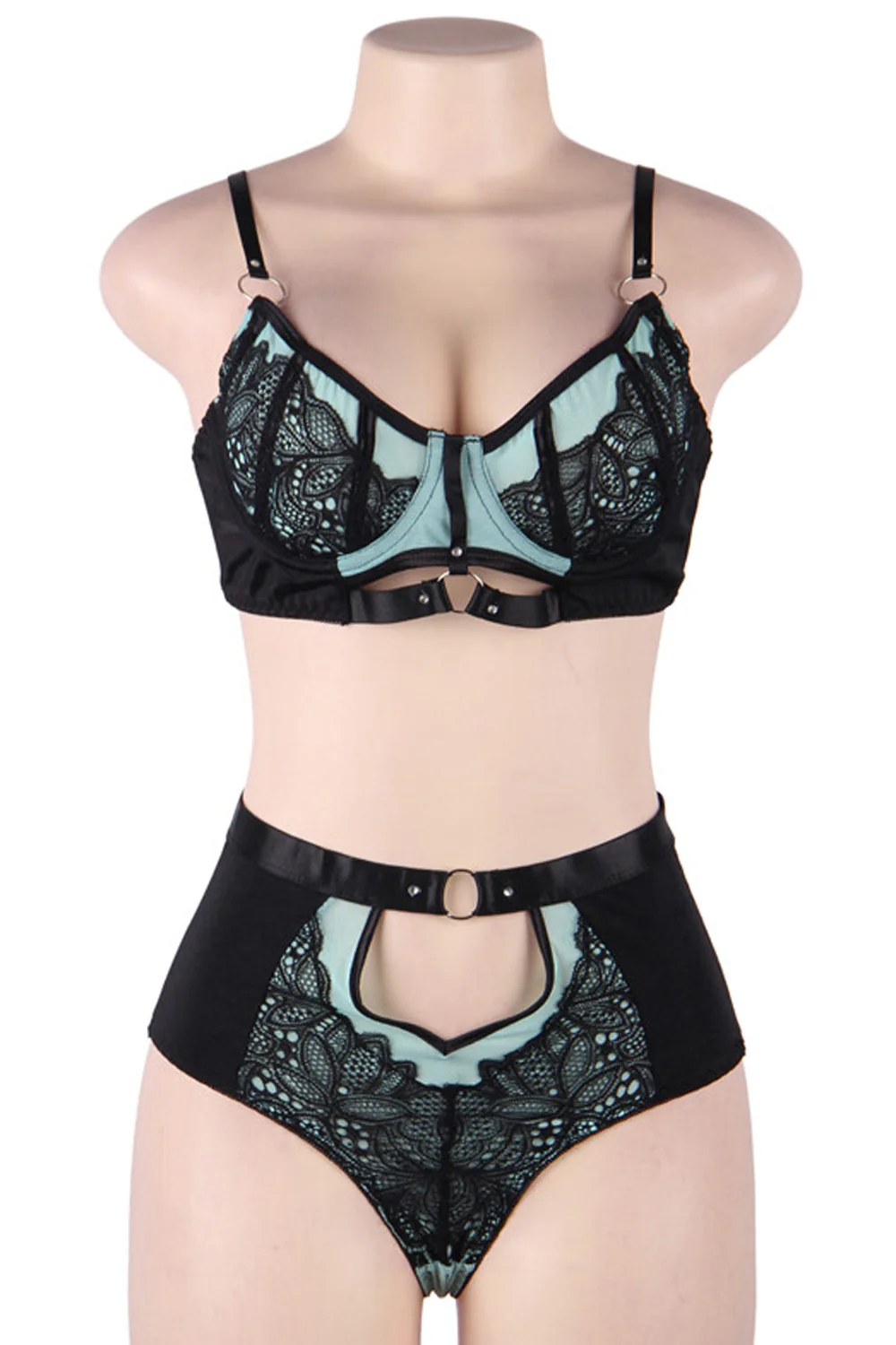 YesX Blue Bra Lingerie Set - Image 12