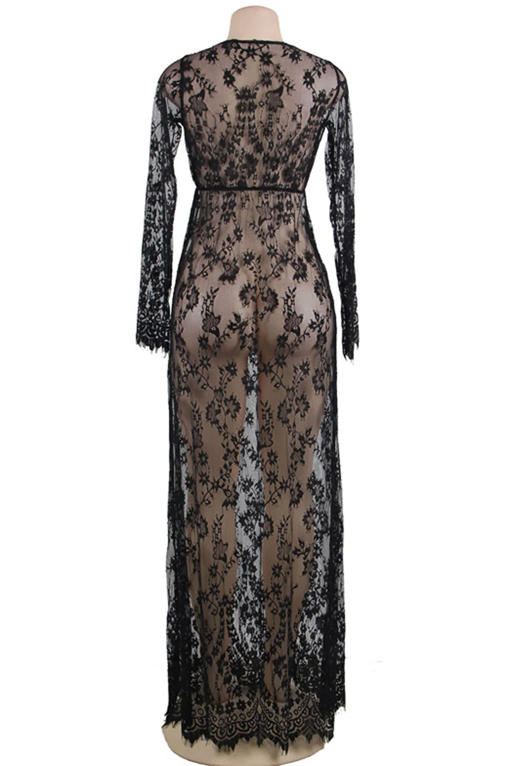 YesX Long Gown and Thong - Image 7