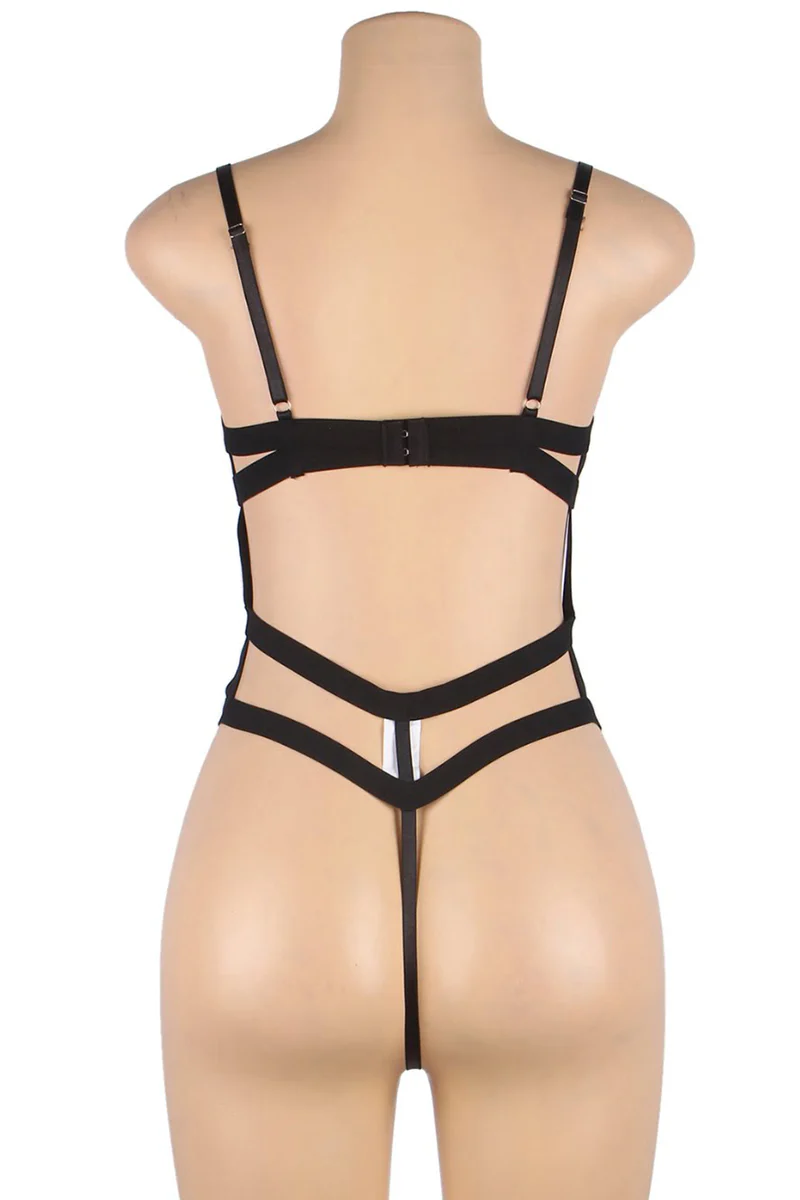 YesX YX844 Bodysuit Black - Image 10