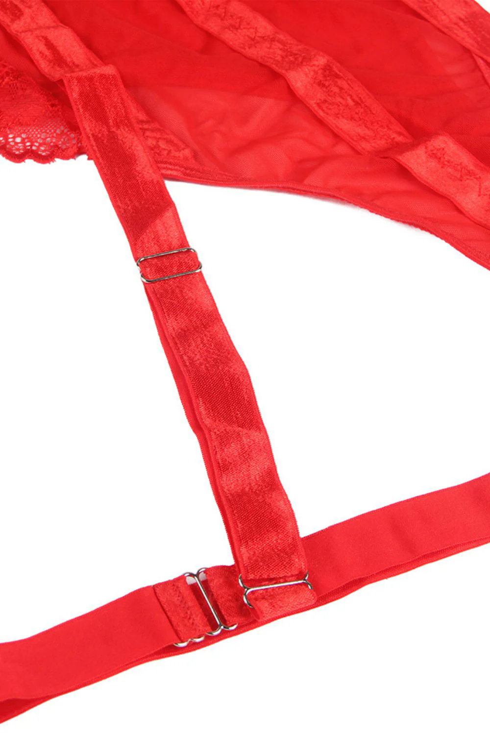 YesX YX858 Red Bodysuit - Image 9